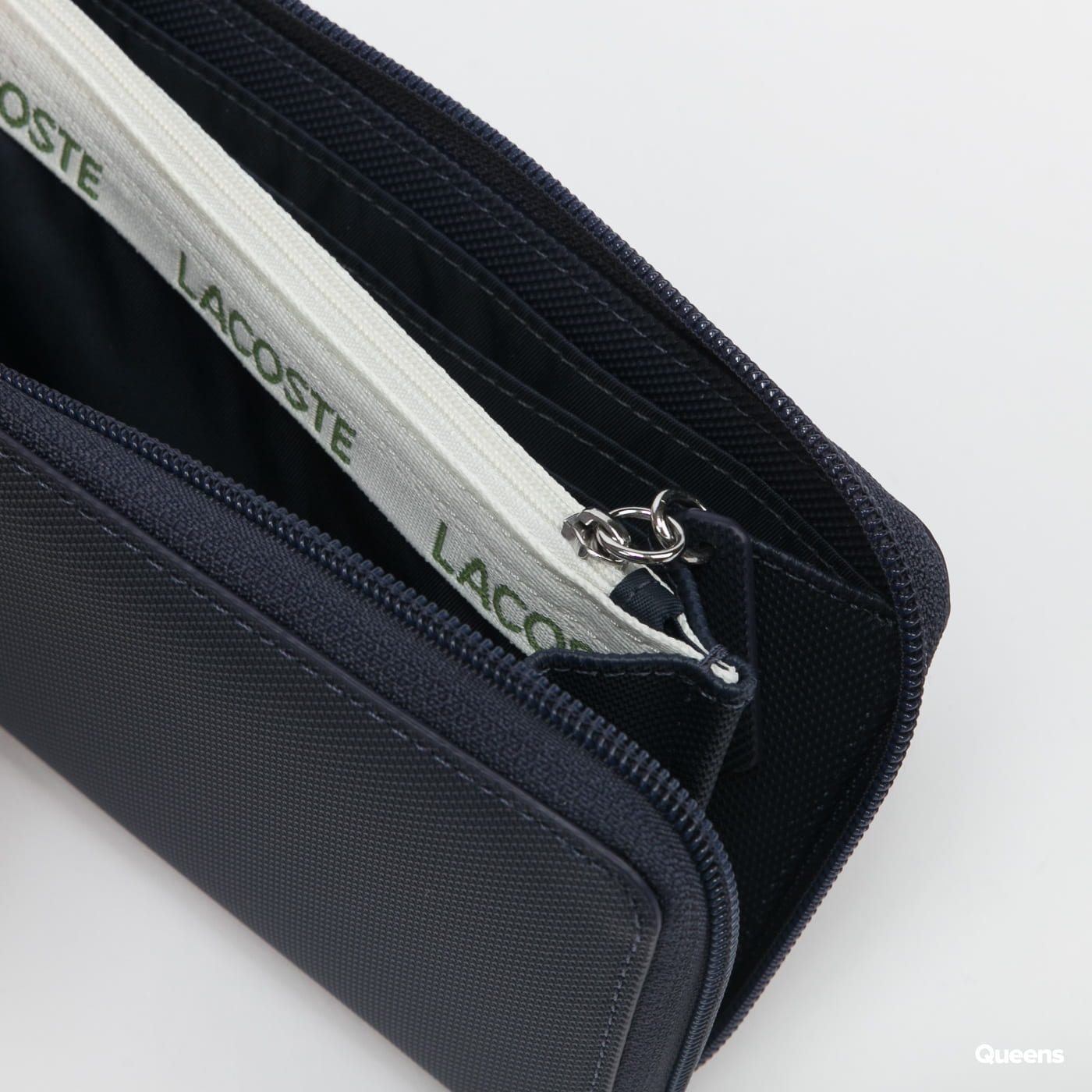 Peňaženka Lacoste Concept Petit Piqué 12 Card Zip Wallet Navy | NF2900PO, 1