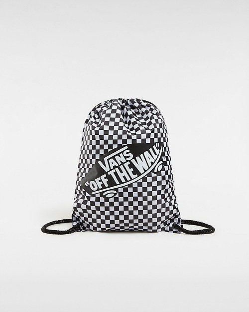 Batoh Vans Checkered Drawstring Bag Čierna | VN000HECY28, 0