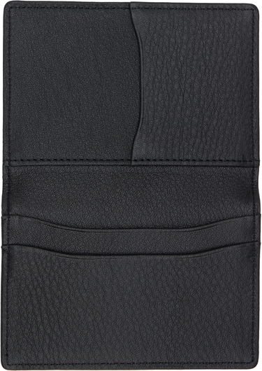 Peňaženka Yohji Yamamoto Black discord Logo Card Holder Čierna | DA-A95-790, 2