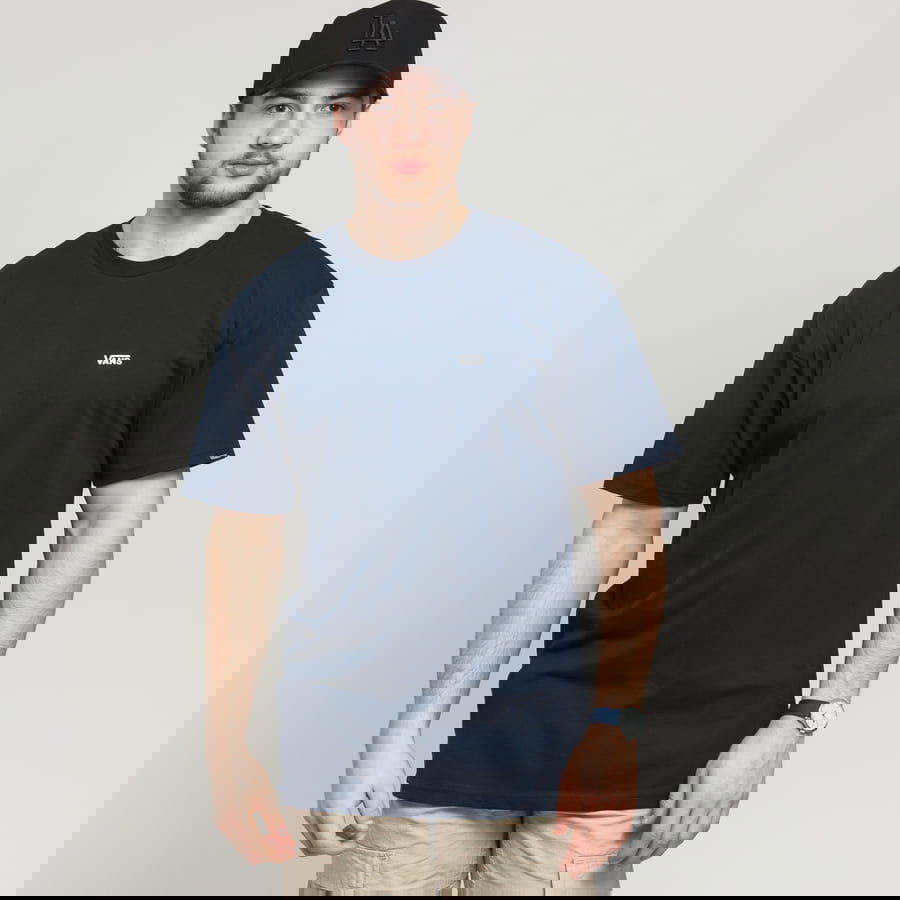 Tričko Vans Left Chest Logo Modrá | VN0A3CZENAV1, 0