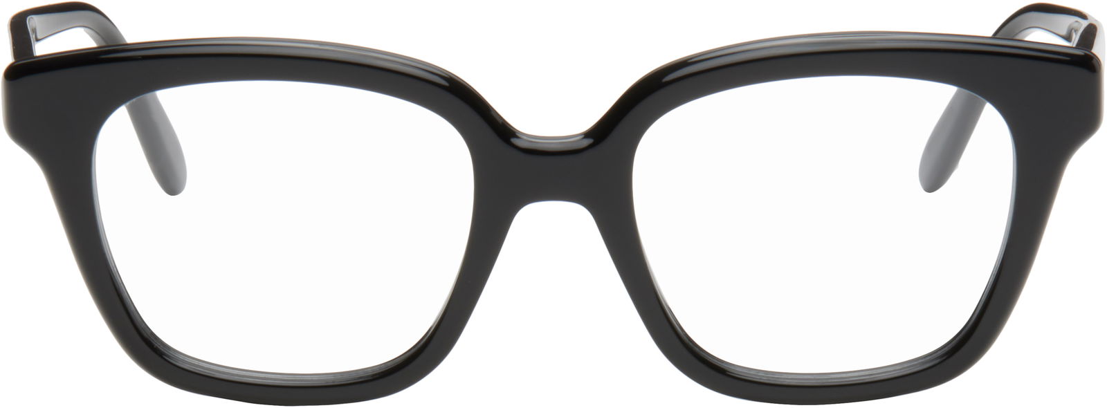 Slim Black Eyeglasses