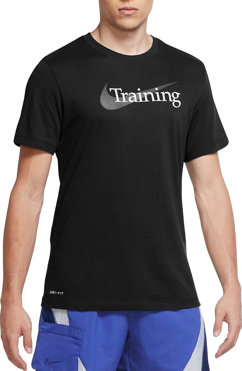 Tričko Nike Dri-FIT Swoosh T-Shirt Čierna | cz7989-010, 0