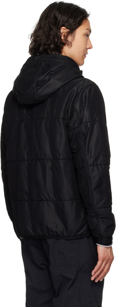 Prešívaná bunda Stone Island Stone Island Reversible Nylon Mesh-TC Hooded Jacket Čierna | K1S15 4100087 S0032, 2
