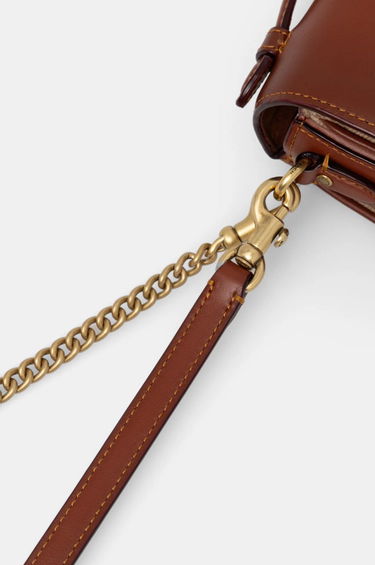 Taška cez rameno Coach Cassie Shoulder Bag Hnedá | CW566, 3