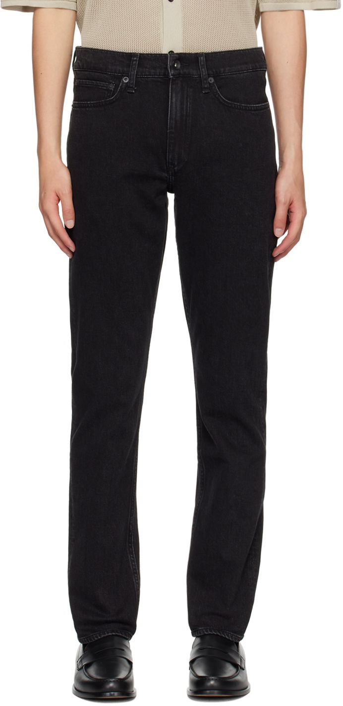 Džínsy rag & bone Fit 2 Slim-Fit Jeans Čierna | MED23S1223FDWB, 0