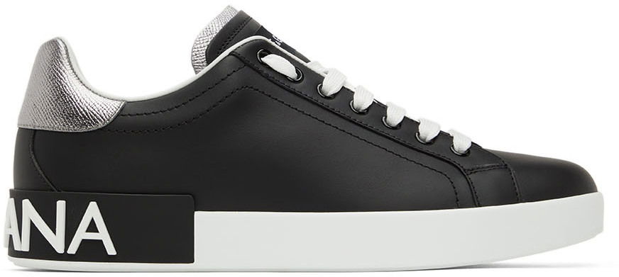 Black Portofino Sneakers