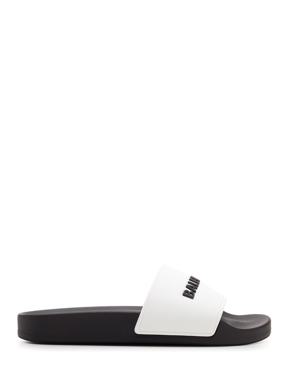 Tenisky a topánky Balenciaga Pool Slides Logo White Black W Biela | 565547W1S879010, 0
