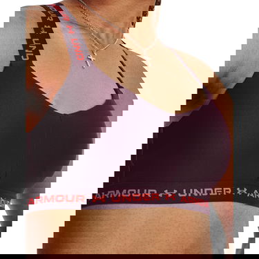 Podprsenka Under Armour High Crossback Bra Vínová | 1361033-600, 4