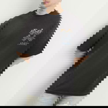 Tričko AMIRI MA Quad Flames T-Shirt Čierna | AMTOJR1112-001, 5