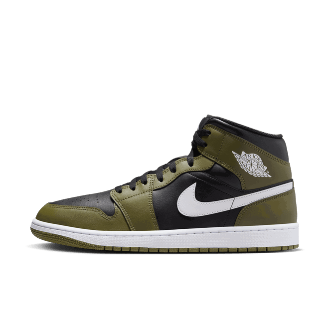 Tenisky a topánky Jordan Air Jordan 1 Mid "Medium Olive" Zelené | DQ8426-092, 0