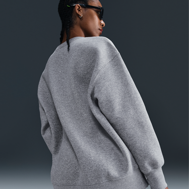 Sveter Nike Sportswear Phoenix Fleece Crewneck Sweatshirt Šedá | FZ4270-063, 3