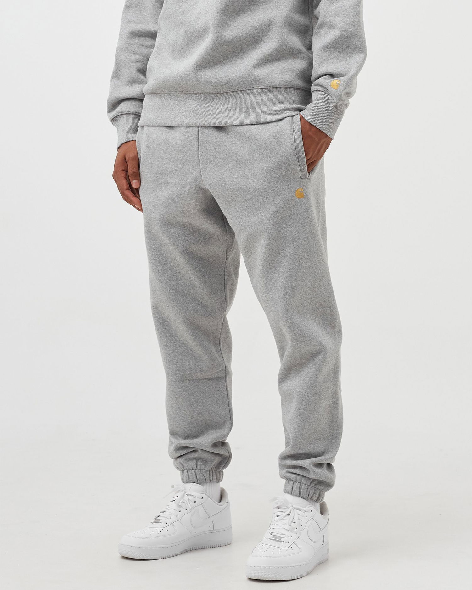 Tepláky Carhartt WIP Chase Sweat Šedá | I028284_00M_XX, 1