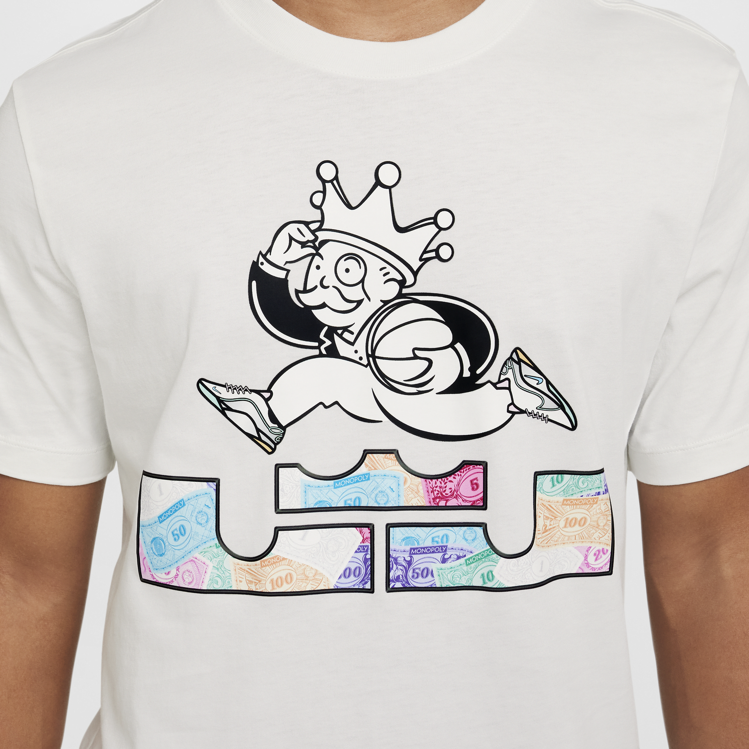 Tričko Nike Basketball Graphic T-Shirt Biela | HF6189-100, 1