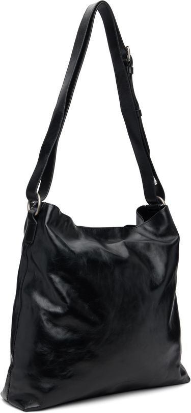 Taška cez rameno Dries Van Noten Dries Van Noten Leather Messenger Bag Čierna | 252-021516-151, 2