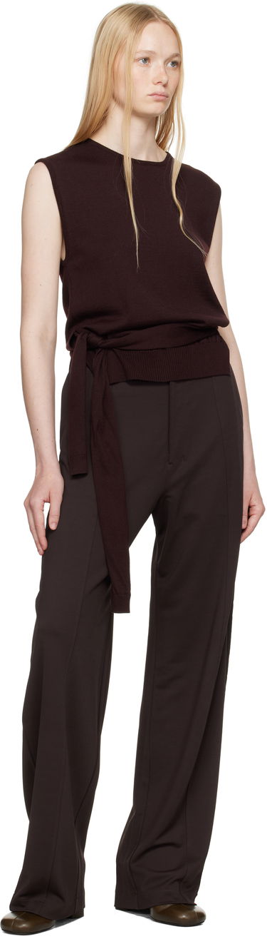 Nohavice LEMAIRE Lemaire Relaxed Volume Trousers Hnedá | PA1205 LJ1034, 3