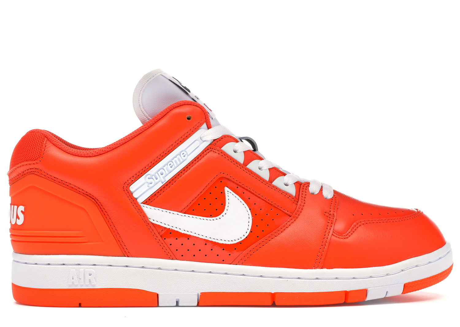 Tenisky a topánky Nike SB Air Force 2 Low Supreme Orange Oranžová | AA0871-818, 0