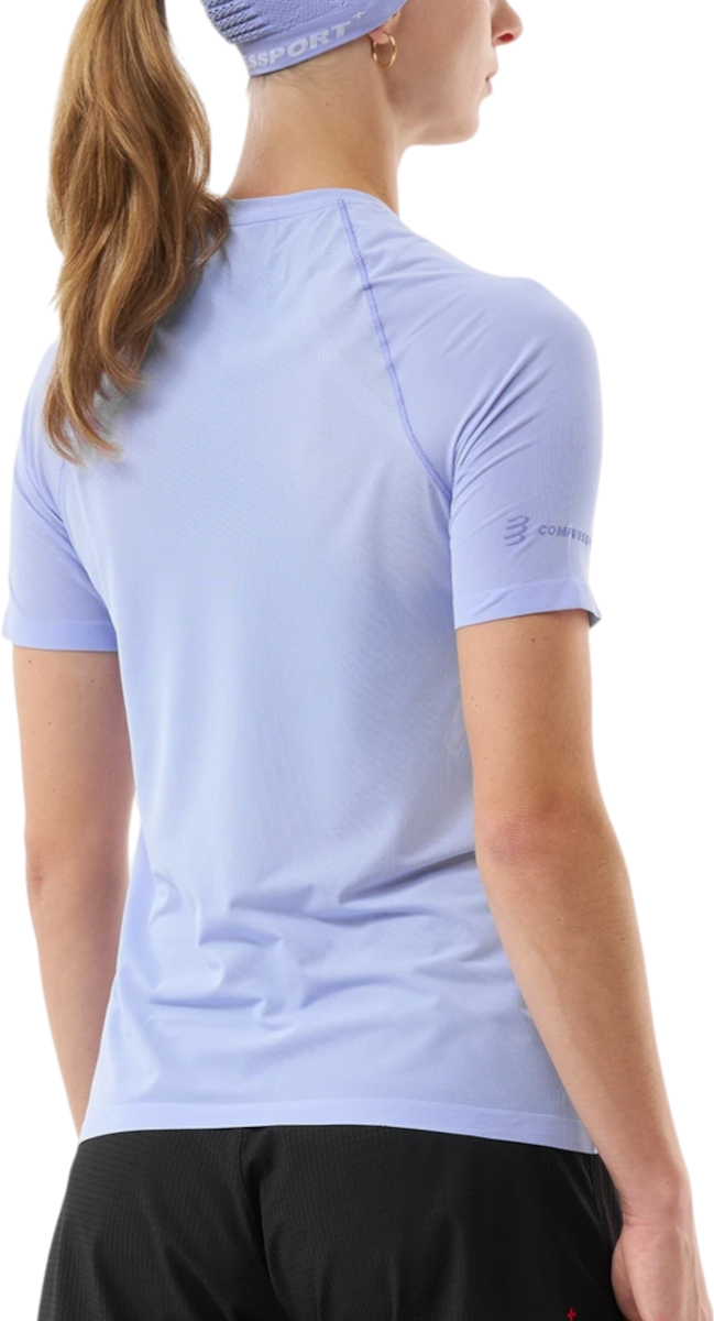 Tričko Compressport Compressport Trail Racing Short Sleeve T-Shirt Modrá | atsw3643106, 1