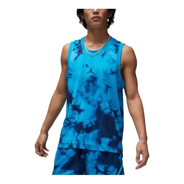 Tielko Jordan Dri-FIT Mesh Basketball Jersey Modrá | DZ0568-446