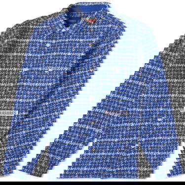 Košeľa Pleasures Periodic Work Shirt Navy | P23W028-BLE, 0