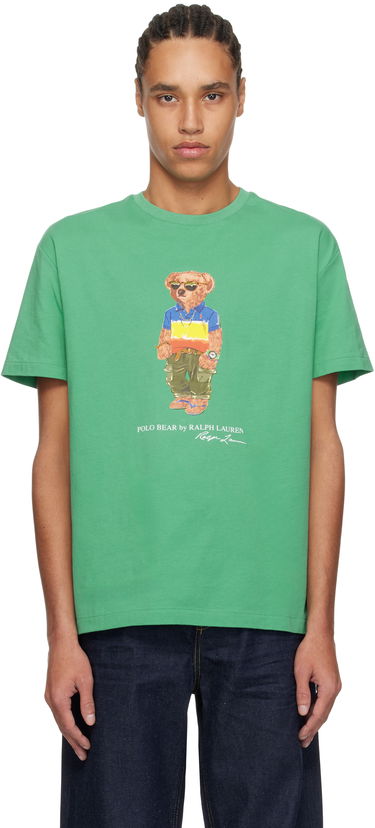 Tričko Polo by Ralph Lauren Polo Ralph Lauren Classic Fit Polo Bear T-Shirt Zelené | 710973142001, 0