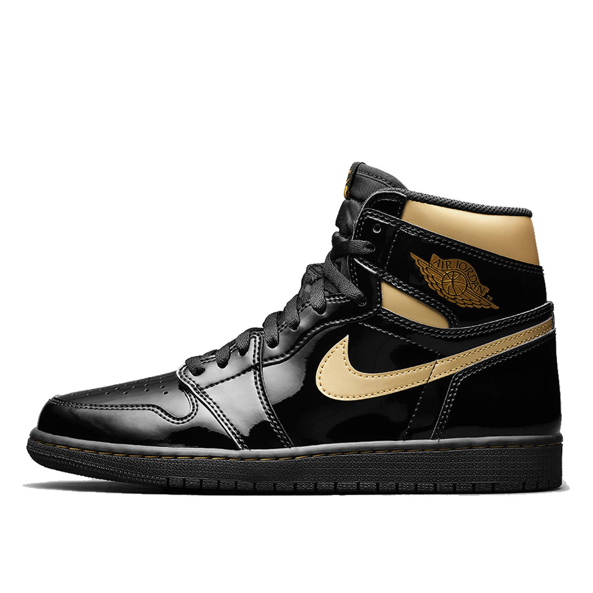 Air Jordan 1 Retro High OG "Black Metallic Gold"