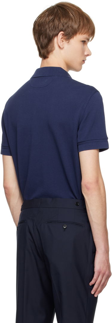 Polo tričko Tom Ford TOM FORD Piquet Polo Navy | JPS011-JMT013, 2