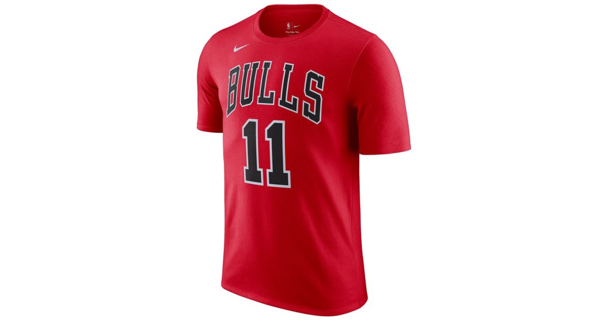 Tričko Nike Chicago Bulls Tee Červená | dr6367-659, 1