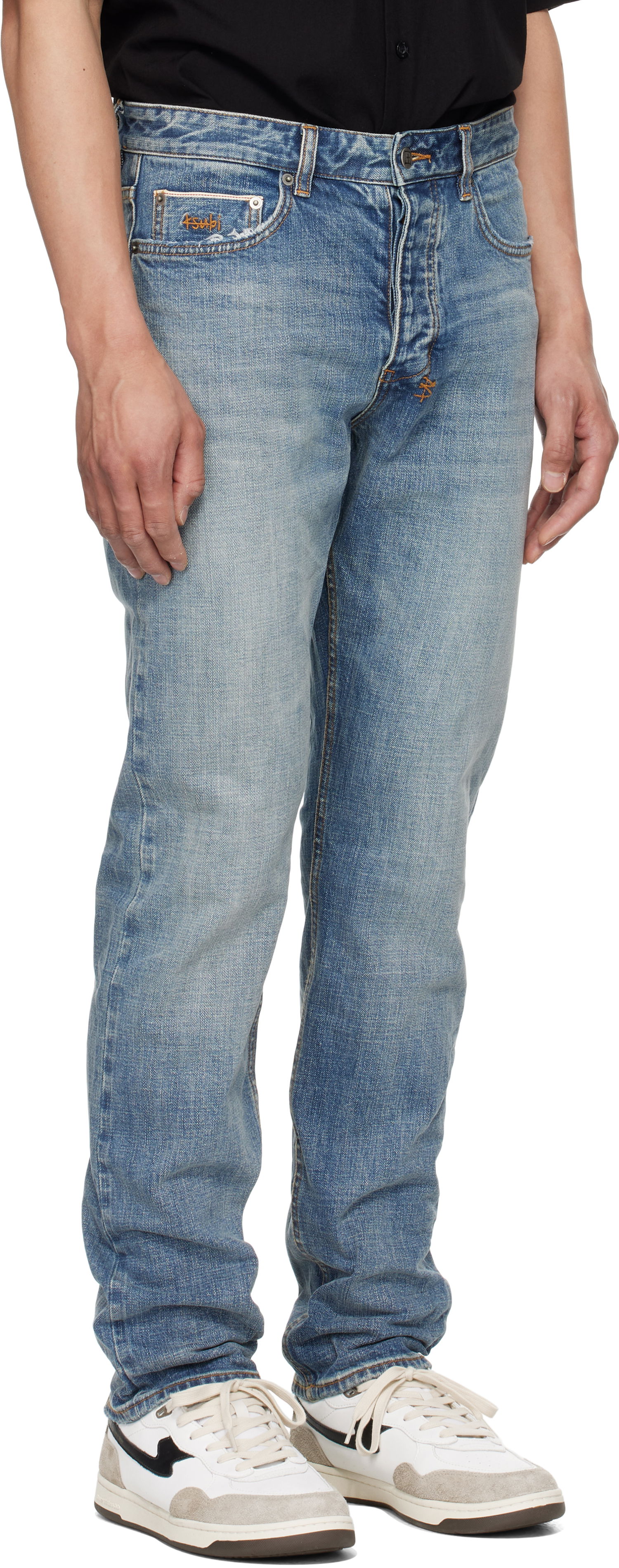 Džínsy Ksubi Chitch Selvedge Jeans Modrá | MSP25DJ012, 1