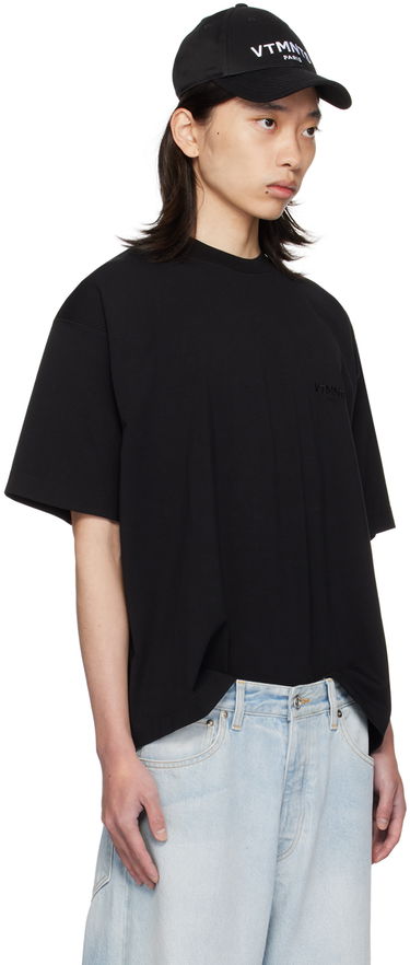 Tričko VETEMENTS Embroidered T-Shirt Čierna | VL22TR100B, 1
