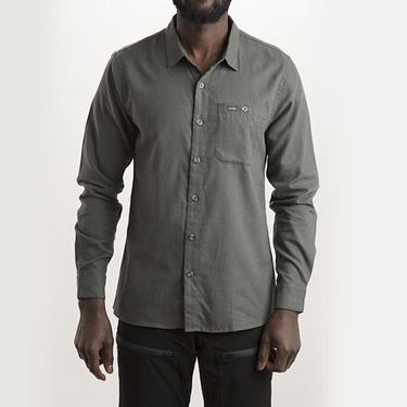 Košeľa Lundhags Lundhags Ekren Solid Shirt Zelené | 1119104, 3