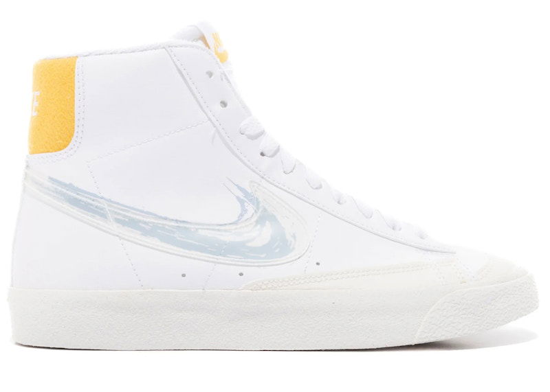 Tenisky a topánky Nike Blazer Mid 77 Painted Swoosh Biela | DX3070-100, 0