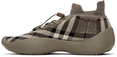 Oblečenie Burberry Burberry Check Knit Neptune Hnedá | 8101906, 2