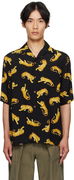 WACKO MARIA Tim Lehi Tiger Print Shirt