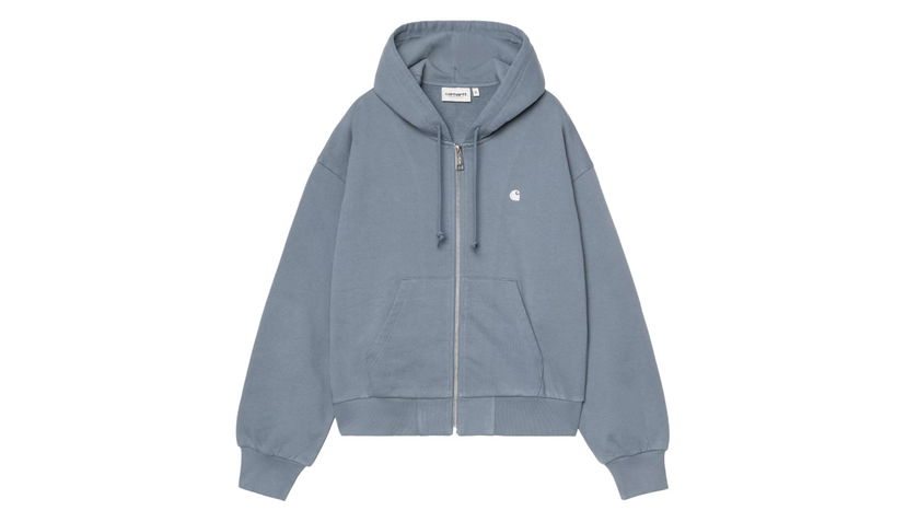 Mikina Carhartt WIP Hooded Casey Jacket Angelite Modrá | I032642_39X_XX