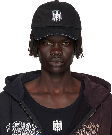 Šiltovka VETEMENTS Vetements Polizei Logo Cap Čierna | UH76CA300BW, 0