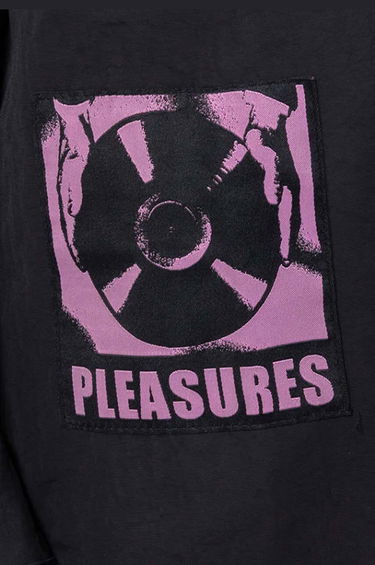 Košeľa Pleasures Stare Long Sleeve Overshirt Čierna | P23SP013, 1