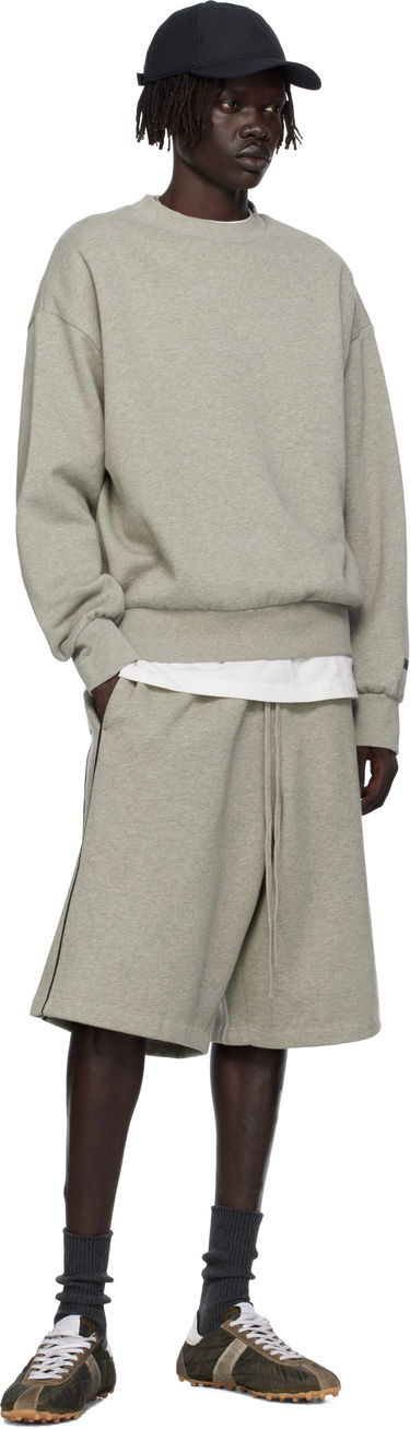 Mikina Fear of God Fear of God ESSENTIALS Classic Fit Fleece Crewneck Sweatshirt Šedá | 192SP252045F, 3