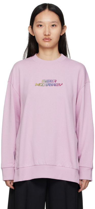 Mikina Stella McCartney Logo Sweatshirt Ružová | 600420SPW36, 0