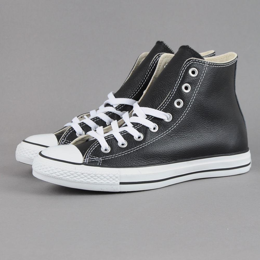 Tenisky a topánky Converse Chuck Taylor All Star Leather Hi Čierna | 1S581, 0