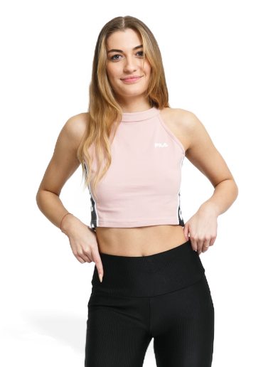 Crop Top FILA Tama Cropped Top Ružová | 687694 B088