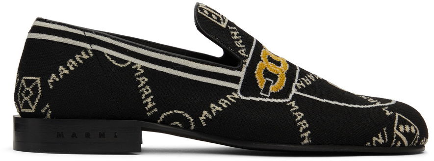 Tenisky a topánky Marni Trompe L'œil Loafers Čierna | MOMR003802 P4601, 0