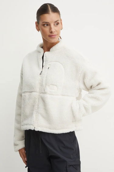 Bunda The North Face White Cropped Fleece Jacket Biela | NF0A88ZBQLI1, 0