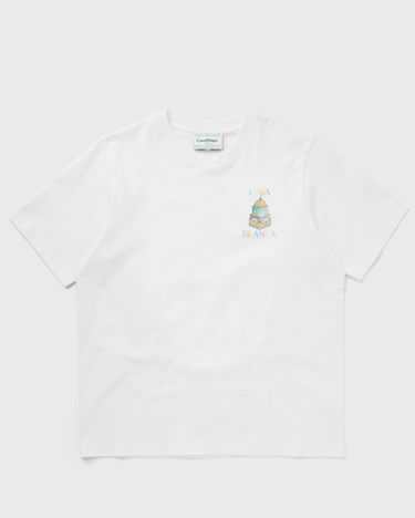 Tričko Casablanca OBJETS EN VRAC PRINTED T-SHIRT Biela | MPF24-JTS-001-05, 0