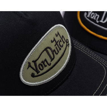 Šiltovka Von Dutch Von Dutch Classic Logo Trucker Cap Čierna | VD/0/CAS1/COL/ARM, 6