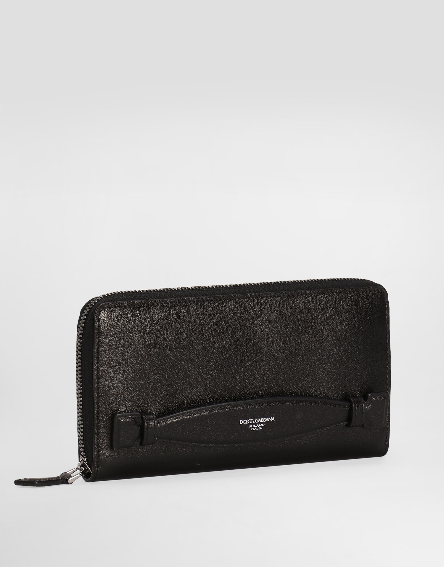 Peňaženka Dolce & Gabbana Dolce & Gabbana Calfskin Zip-Around Wallet Čierna | BP1672AV95680999, 1