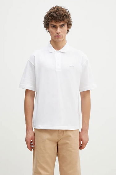 Polo tričko Barbour Polo Shirt Dunand Biela | MML1426, 0