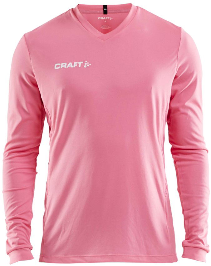 Dres Craft SQUAD JERSEY SOLID LS Ružová | 1906884-1471, 0