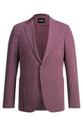 BOSS Slim Fit Micro-Patterned Stretch Suit Jacket