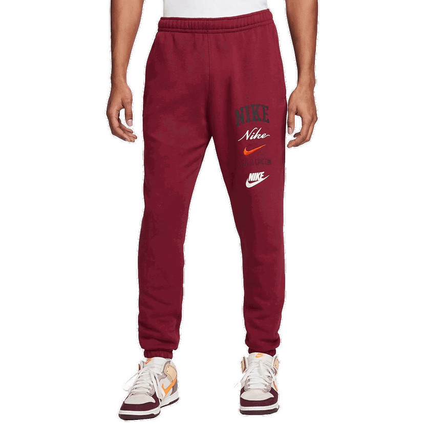 Tepláky Nike Club Fleece Pants Vínová | FN2643-677