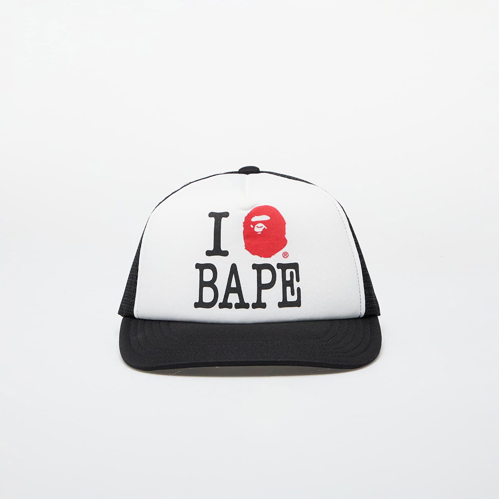 I Love Bape Mesh Cap M Black